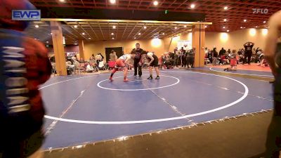 130-136 lbs Consolation - Skyler Carroll, NORTH DESOTO WRESTLING ACADEMY vs Skyler Thomas, Gladiator Wrestling Club
