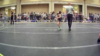 50 lbs Quarterfinal - Ellis Cunningham, Reign WC vs Weston Molinaro, Rising Sun WC