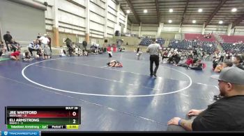 67 lbs Placement (16 Team) - Eli Armstrong, Idaho 2 vs Jre Whitford, Westlake
