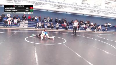 120 lbs Round 1 - Sawyer Swarm, Kearney vs Lailah Jones, Broken Bow