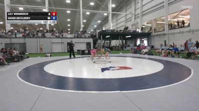 140 lbs Lily Weinreich, Iowa vs Saige McCleery, Washington