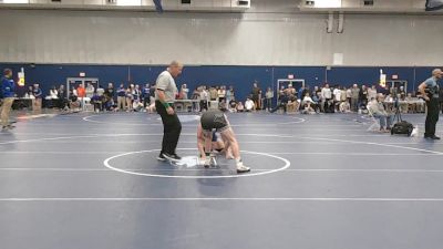 141 lbs Consi Of 16 #1 - Shaun McLaughlin, Roger Williams vs John Allmers, Plymouth