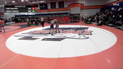 125 lbs Quarterfinal - Brady Phelps, Wisconsin-Whitewater vs Jase Van Pelt, Cornell College