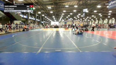 170 lbs Rr Rnd 1 - Zach Andrews, Apache Black vs Kyle Gallo, Alien UFO
