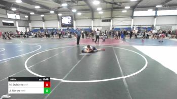 116 lbs Consi Of 4 - Max Osborne, WAR Wrestling Club vs Juan Leonidas Nunez, Hyperbolic WC