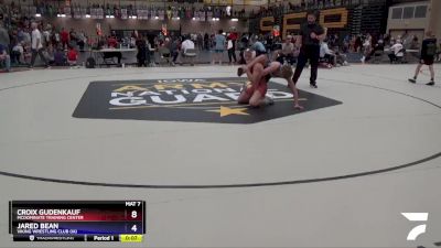 136 lbs Round 1 - Croix Gudenkauf, McDominate Training Center vs Jared Bean, Viking Wrestling Club (IA)