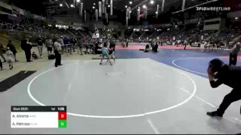 123 lbs Semifinal - Ariana Alcorta, Mwd vs Alexis Pehrson, Yutan