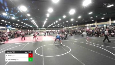 190 lbs Round Of 32 - Brock Rios, Elite Force WC vs Zachary Shumway, Vail Wr Acd