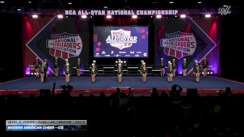 Modern American Cheer - Ice [2026 L2 Junior - Flex - D2 - Medium Day 2] 2026 NCA All-Star National Championship