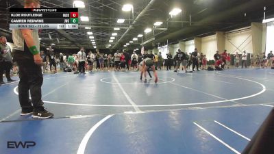 73 lbs Rr Rnd 1 - Kloe Routledge, Husky Wrestling Club vs Camren Redwine, Juggernaut Wrestling Club