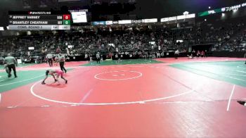 55 lbs Cons. Round 2 - Brantley Cheatham, HHY1 vs Jeffrey Varney, BOM2