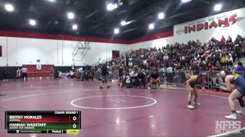 Champ. Round 1 - Britny Morales, Foothill vs Hannah Wagstaff, Desert Hot Springs