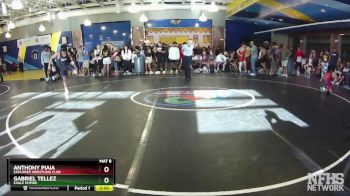 126 lbs Champ. Round 1 - Anthony Piaia, Explorer Wrestling Club vs Gabriel Tellez, Eagle Empire