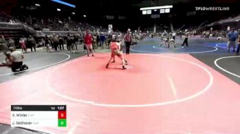 172 lbs Final - Xan Winter, Flathead Valley WC vs Jace DeShazer, Flathead Valley WC