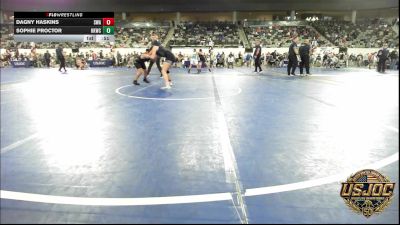 120 lbs Consi Of 8 #2 - Dagny Haskins, Shelton Wrestling Academy vs Sophie Proctor, Henryetta Knights Wrestling Club