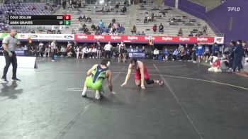 165 lbs Placement Matches (16 Team) - Cole Zoller, Southern Oregon vs Aden Graves, Providence (Mont.)