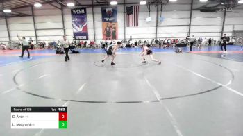 120 lbs Round Of 128 - Caio Aron, TX vs Luke Magnani, PA