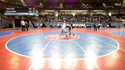 160 lbs Rr Rnd 1 - Jack Lisa, Alpha Wrestling Club vs Jace Jones, Georgia