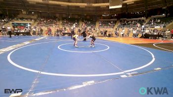49 lbs 3rd Place - Kane Leyba, Team Tulsa Wrestling Club vs Theodore Mosby, Wyandotte Youth Wrestling