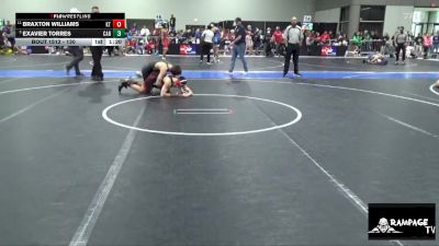 130 lbs Cons. Semi - Exavier Torres, Carroll vs Braxton Williams, KS Thunderstruck