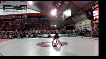 4A 106 lbs Quarterfinal - Chance Povey, American Falls vs Braden Griffith, Fruitland