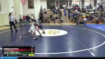 197 lbs Cons. Round 3 - Demitri Flowers, Brewbaker Tech vs David Tubbs-hill, Prattville Christian Academy