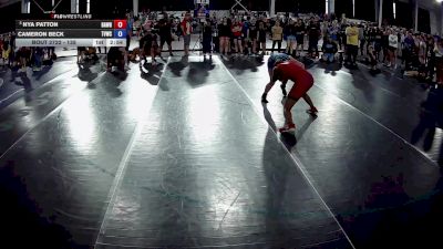 135 lbs Cons. Round 3 - Nya Patton, Bardstown Wrestling vs Cameron Beck, Team Valkyrie Wrestling Club