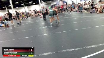 138 lbs Round 5 (6 Team) - Danny Metzler, Pursuit WA vs Bode Gates, Spear Mat Club