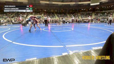 96 lbs Round Of 32 - Ross Branch, Backyard Brawlers vs Rocco Cartalino, Choose Hard Wrestling Academy