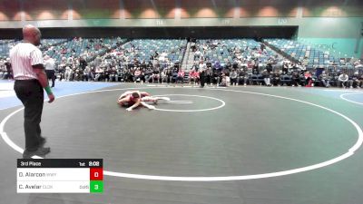 141 lbs 3rd Place - Dimitri Alarcon, Western Wyoming vs Cesar Avelar, Clackamas