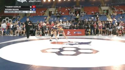 120 lbs Champ. Rd Of 64 - Kamiah Gaerlan, Washington vs Autumn Wilson, Kansas