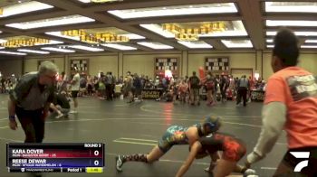 108 lbs Round 3 (6 Team) - Kara Dover, MGW- Bangster Berry vs Reese Dewar, MGW- Wydlin Watermelon