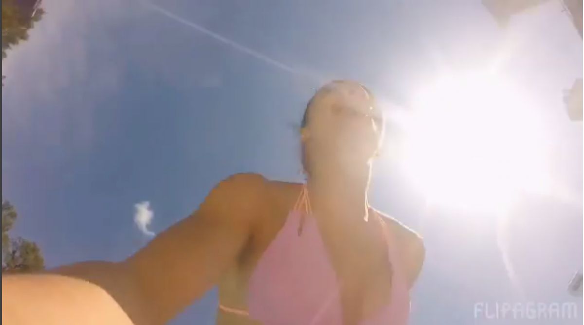 Laurie Hernandez's Golden GoPro Moment