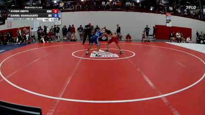 57 kg Champ. Round 4 - Ayden Smith, SKWC vs Daniel Guanajuato, Jackrabbit Wrestling Club