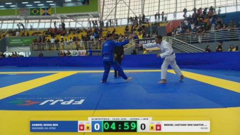 MIGUEL CAETANO DOS SANTOS LIMA vs GABRIEL SOUSA REIS 2026 FPJJ Circuito Paulista GI Etapa 3