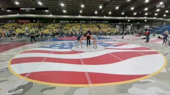 130 lbs 1st Place Match - Tahnie Yellow Hawk, Sully Buttes vs Cateri Yellow Hawk, Sully Buttes