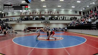 175 lbs Quarters & 1st Wb (16 Team) - Layne Vaughn, Gordon Lee vs Lucas Coley, Toombs County