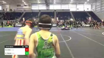 69 lbs Consolation - Mason Ekle, Team Alaska vs Hayden Nozie, Roughriders