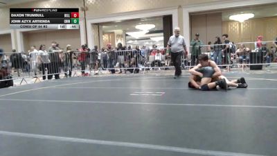 132 lbs Consi Of 64 #2 - Daxon Trumbull, Bella Vista vs John Azyx Artienda, Chino Hills WC