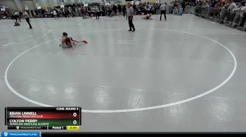 71 lbs Cons. Round 3 - Keian Linnell, Stallions Wrestling Club vs Colton Perry, Hurricane Wrestling Academy