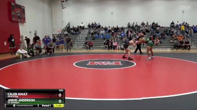 175 lbs Round 4 - Caleb Gault, Muscatine vs Jarod Anderson, CR Kennedy