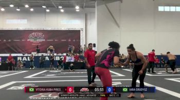 Vitória Kuba Pires vs Iara Grudysz 2024 ADCC Balneario Open