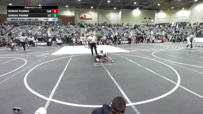 95 lbs Consi Of 8 #2 - Derek Gutierrez, Nampa Bulldogs vs Zayden Maynez, Fallon Outlaws WC