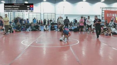 110 lbs Rr Rnd 5 - Tatianna Castillo, MIREV - GK12E vs Gabriella Conte, The U - GK12E