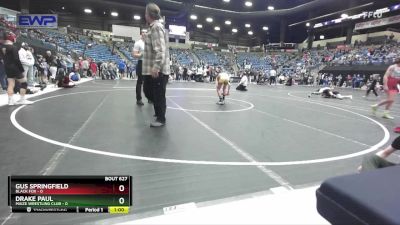 80 lbs Cons. Round 2 - Gus Springfield, Black Fox vs Drake Paul, Maize Wrestling Club