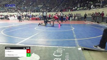 105 lbs Consi Of 32 #1 - Jaiden Mack, Del City vs Cameron Maloney, Norman JH