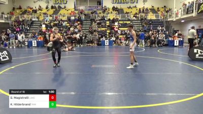 122 lbs Round Of 16 - Giovanni Magistrelli, Lake Catholic vs Kayden Hilderbrand, Trinity