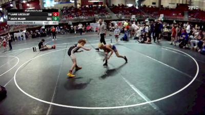 80 lbs Cons. Round 4 - Lane LeColst, The Best Wrestler vs Jack Blair, Hawks Wrestling Club (Lincoln)