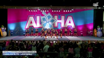 Carolina Elite - Love Spell [2025 L1 Youth - Flex - D2 Day 2] 2025 Aloha Gatlinburg Showdown