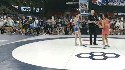 130 lbs Cons. Rd Of 64 - Amy Kate Erikson, New York vs Danner Keeline, Wyoming